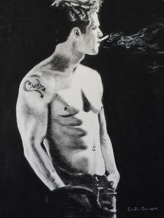 Mark Wahlberg Drawing by Carla Carson