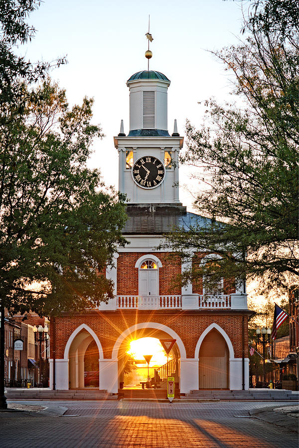 Market House Sunrise - 2015 November 11 Photograph by Matt Plyler ...