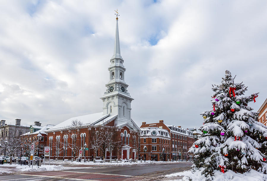 Market Square Christmas Photograph by Scott Patterson Fine Art America