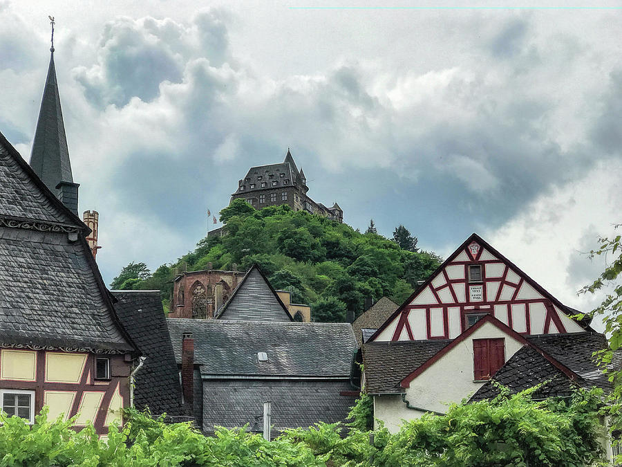 Stahleck Castle over Bacharach Photograph by Betty Eich
