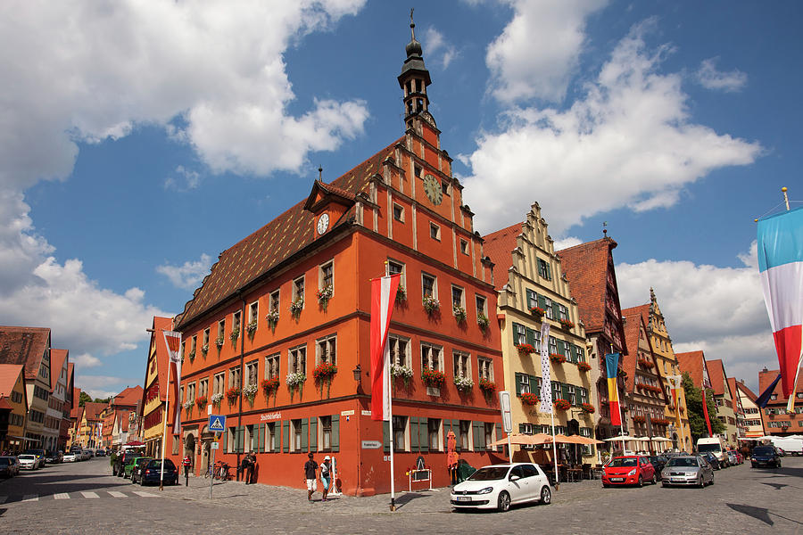 Marktplatz In Dinkelsbuhl Photograph