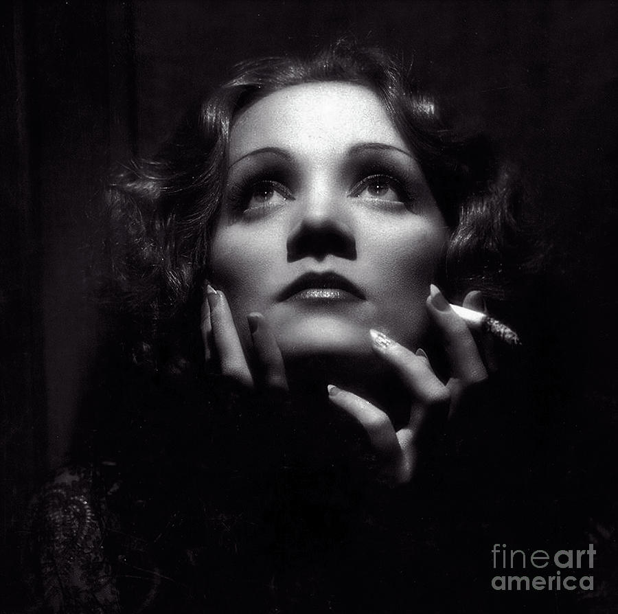 Marlene Dietrich Art  Photograph by Doc Braham
