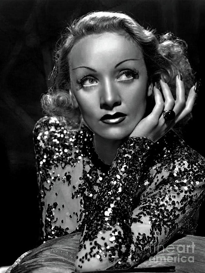 Marlene dietrich Digital Art by Dcpicture - Fine Art America