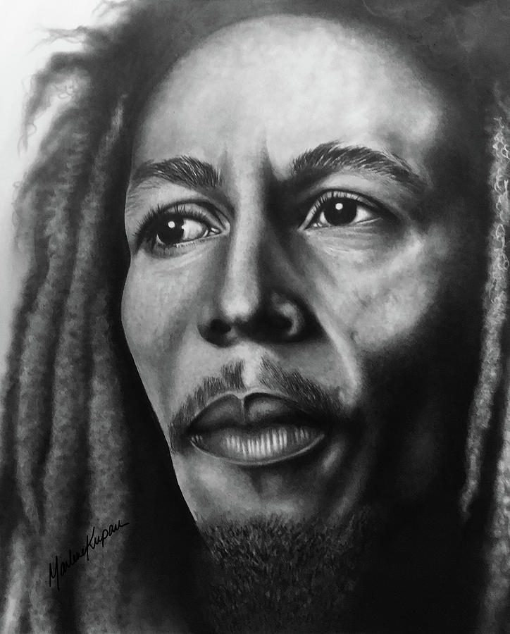 Marley Drawing by Marlene Kupau - Fine Art America