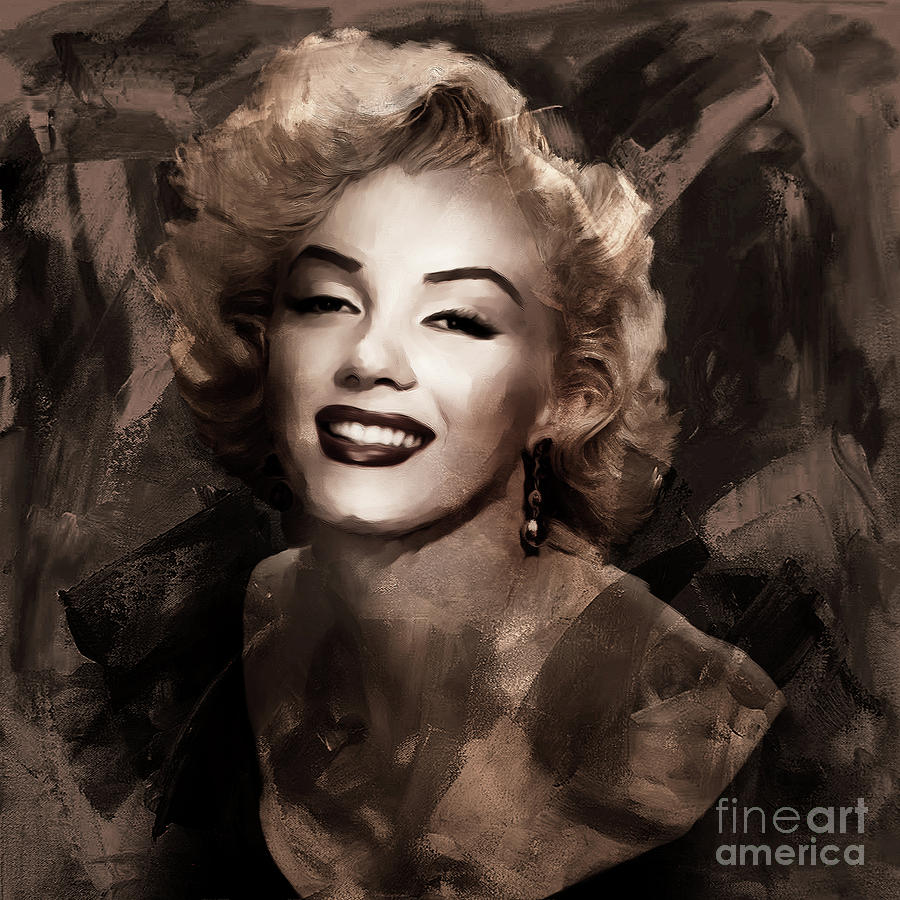 Marilyn Monroe Painting by Gull G