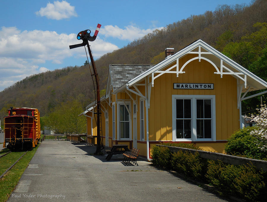 Marlinton Depot Photograph by Paul Yoder - Fine Art America