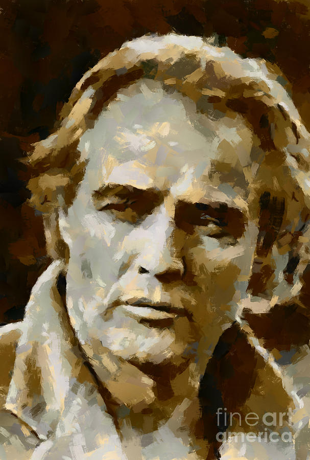 Marlo Brando Painting by Dragica Micki Fortuna