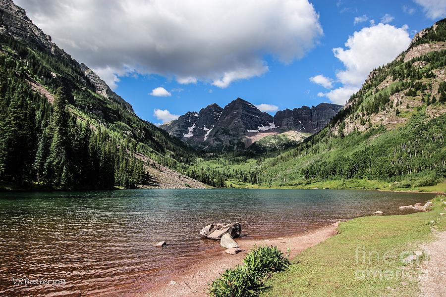 Maroon Bells Image Two Photograph by Veronica Batterson