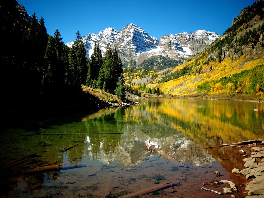 Maroon Bells Photograph by Tom and Geri Gasiorowski - Fine Art America