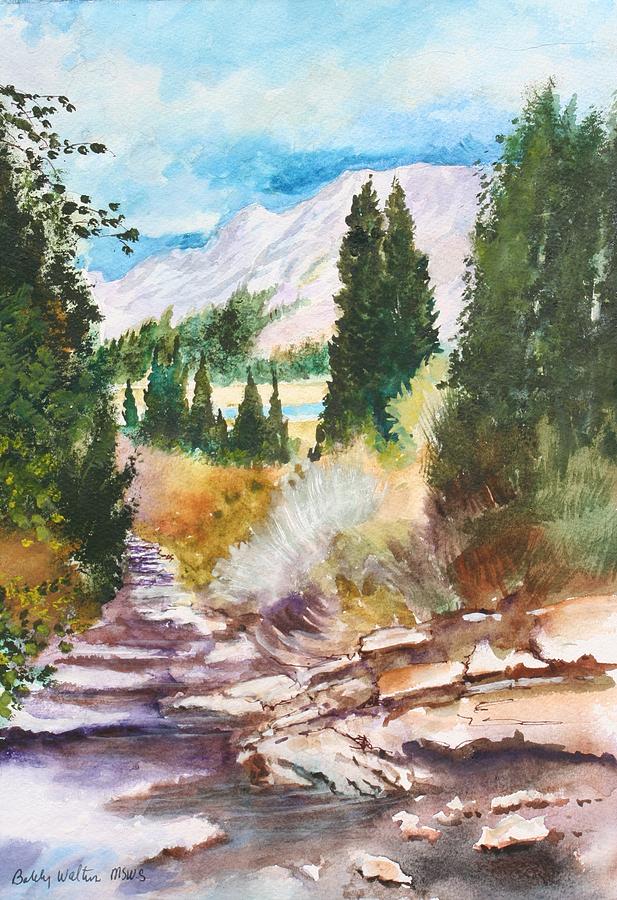 Maroon Creek ...Colorado Painting by Bobby Walters