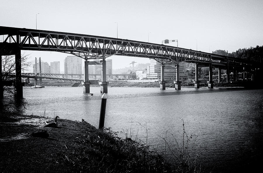 Marquam Bridge in Portland Photograph by Steven Pavlov - Pixels