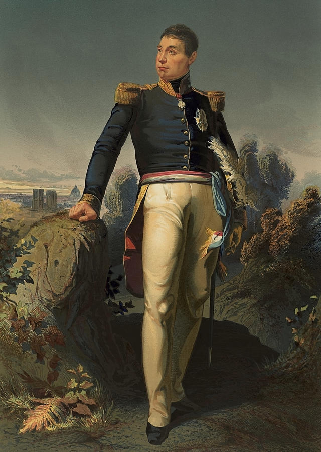Marquis de Lafayette - French Member of The American Revolution Painting by War Is Hell Store