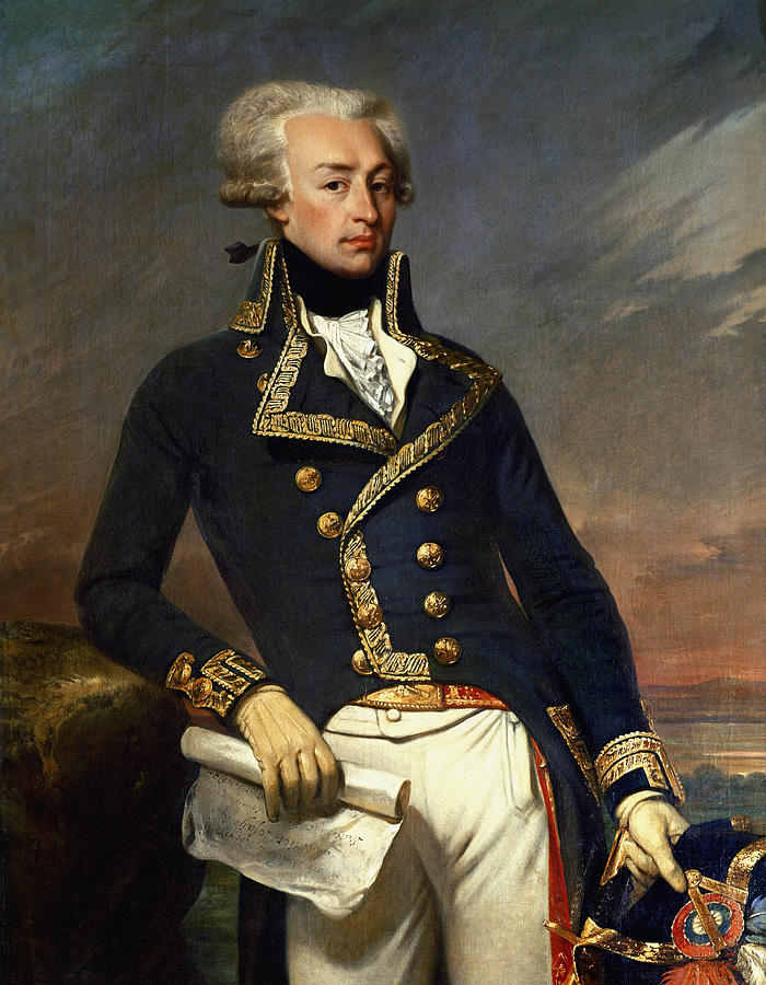 Lafayette Painting - Marquis de Lafayette Painting - Joseph-Desire Court by War Is Hell Store