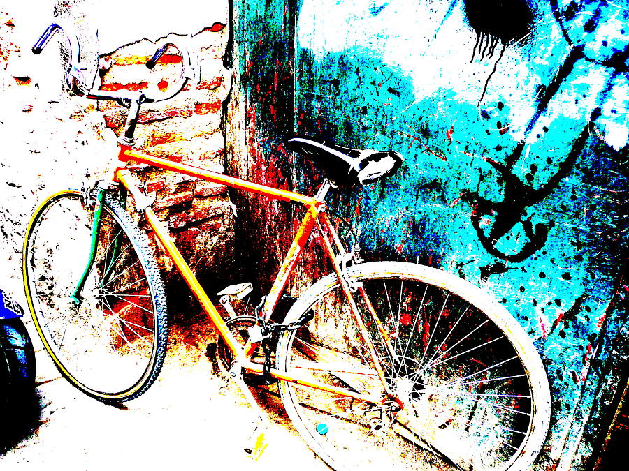 Marrakech Funky Bike  Photograph by Funkpix Photo Hunter