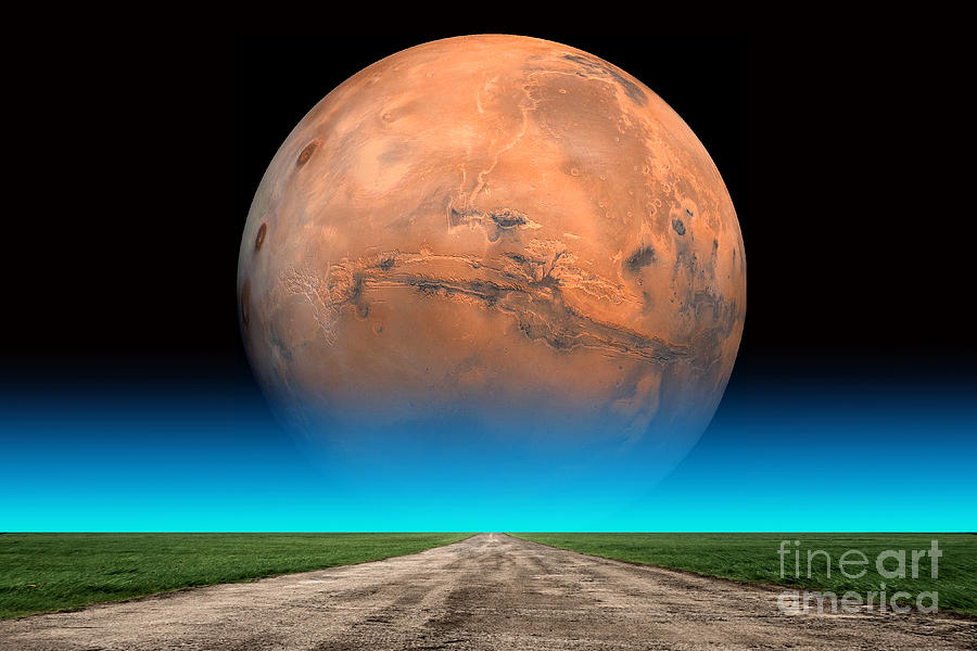 Mars Photograph by Larry Landolfi