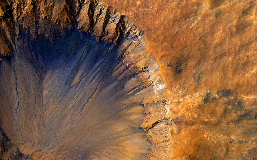Mars -nasa Painting by Celestial Images