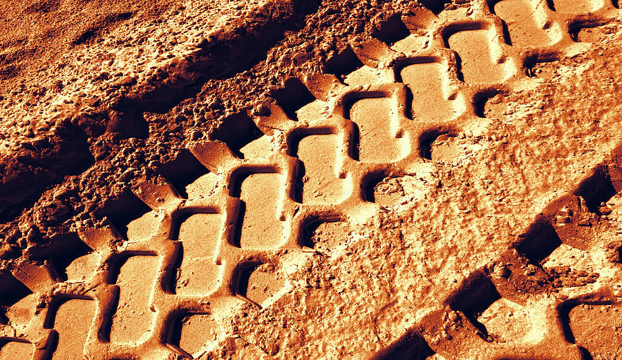 Pattern Photograph - Mars Walk by Wayne Sherriff
