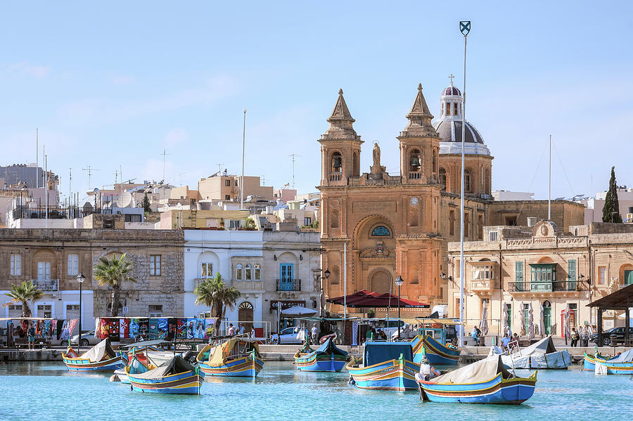 Marsaxlokk - Malta Photograph by Joana Kruse