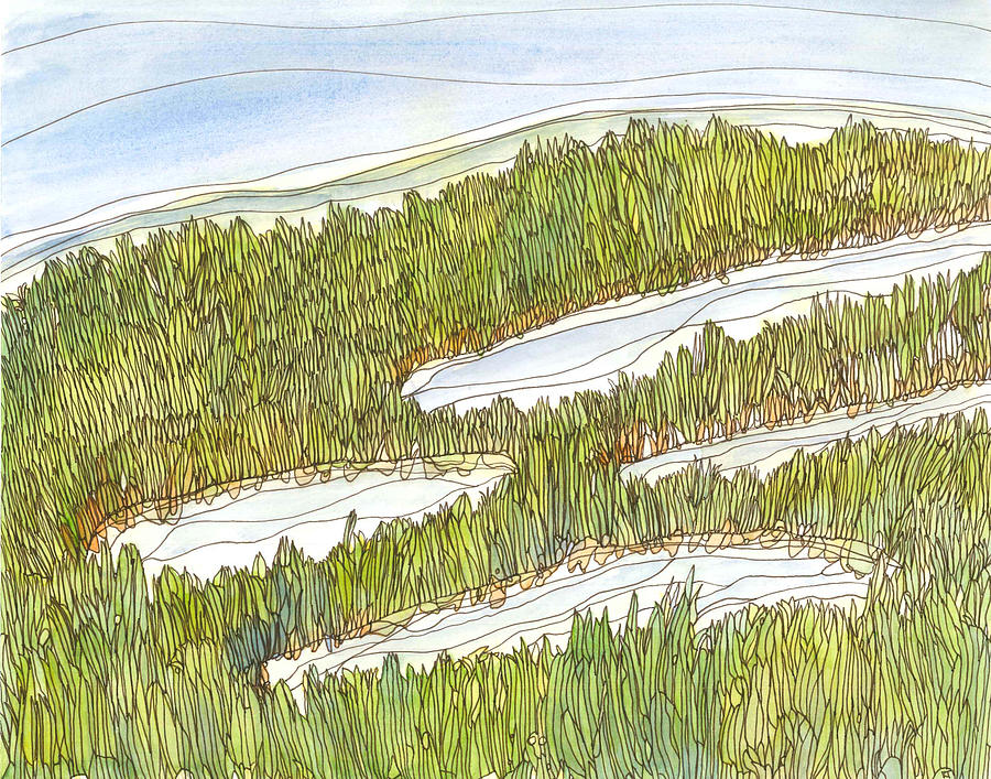 Marsh Painting - Marsh 8 by Katie Ree Marsh Painting - Marsh 8 by Katie Ree