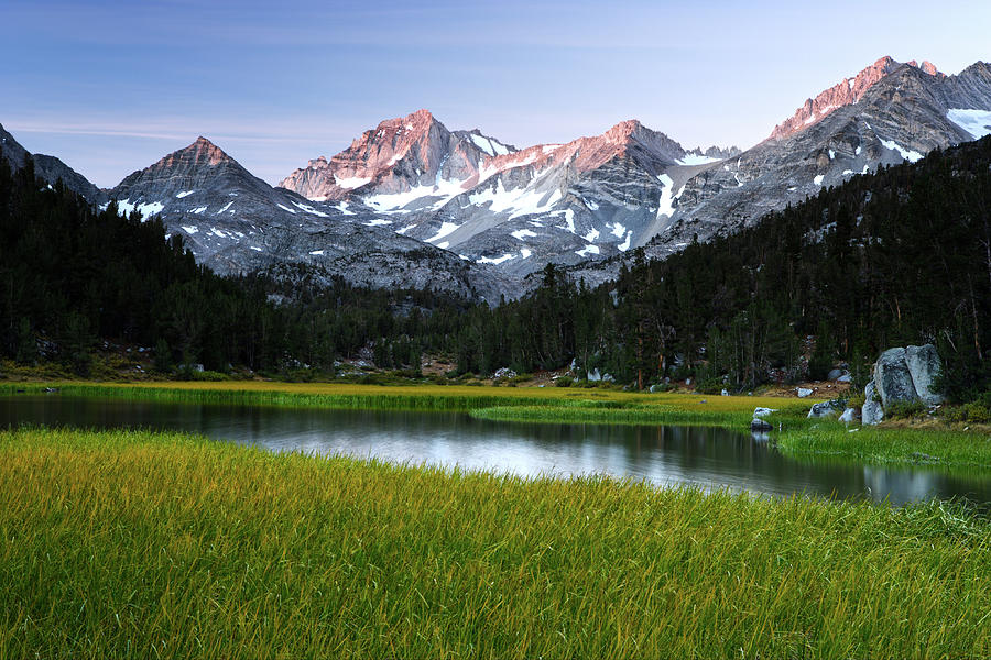 Marsh Lake in Little Lakes Valley Photograph by Eric Foltz