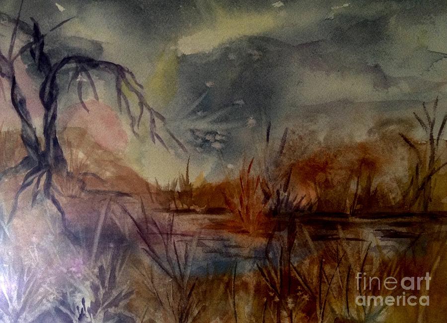 Marsh Magic Painting by Ellen Levinson