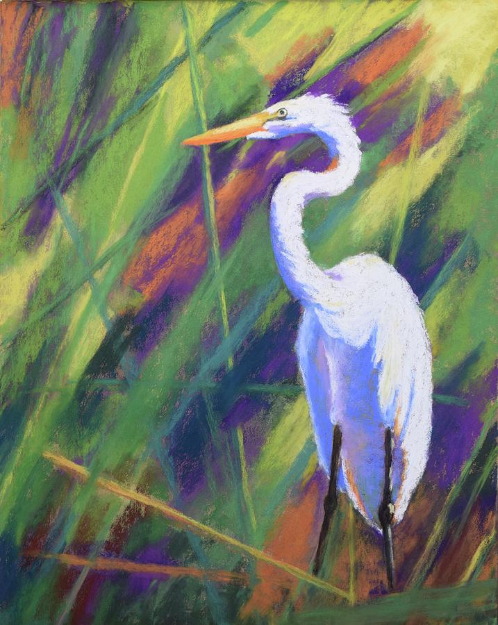 Master of the Marsh Painting by Nancy Jolley
