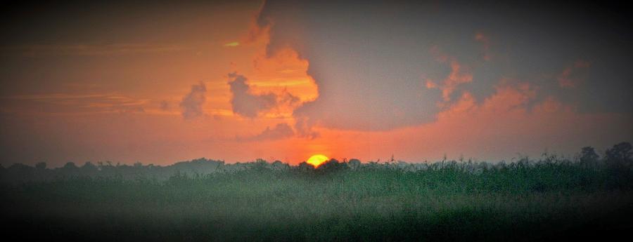 Marsh Sunrise Photograph by John Glass