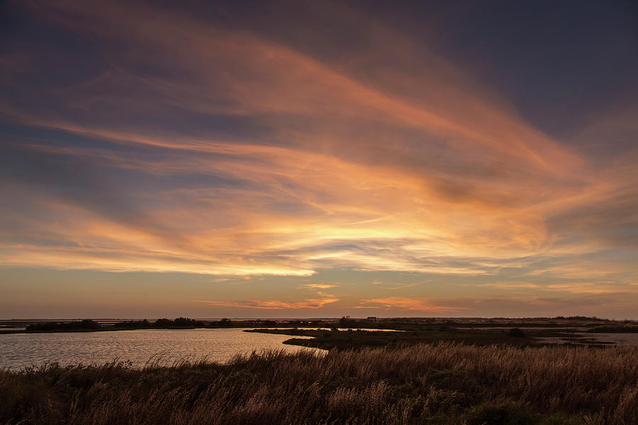 Marsh Sunset Photograph by Jurgen Lorenzen