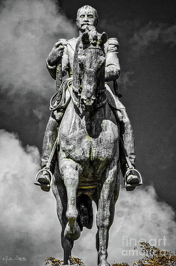 Marshal Ferdinand Jean Marie Foch Statue #1 Photograph