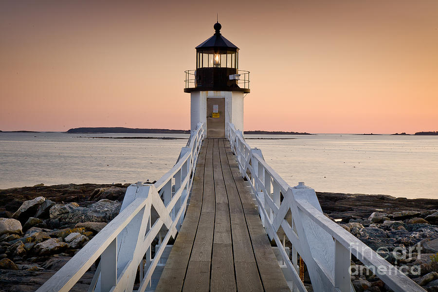 Architecture Photograph - Marshal Point Glow by Susan Cole Kelly