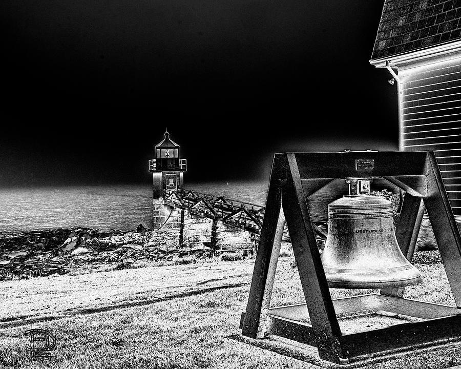 Marshall Point Bell and Light Photograph by Daniel Hebard