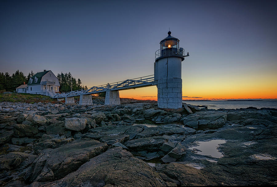Forrest Gump Photograph - Marshall Point Lighthouse by Rick Berk