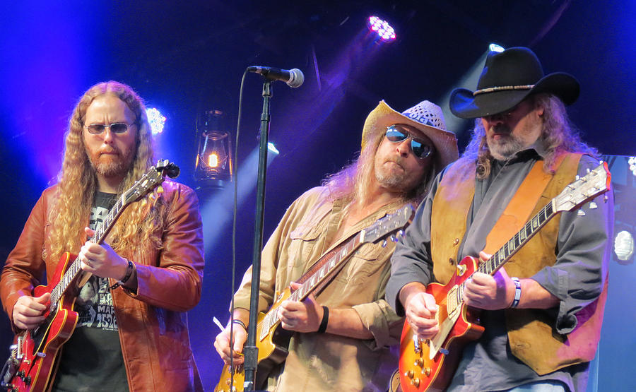 Music Photograph - Marshall Tucker Band - 02 by Julie Turner