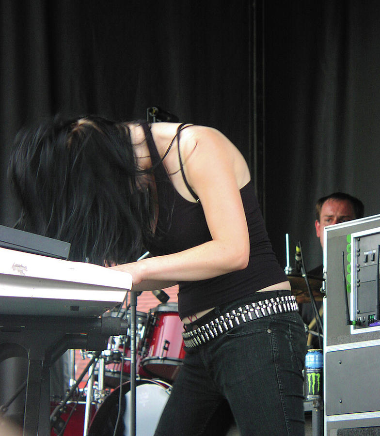 Marta at Warped Tour Photograph by Mike Martin