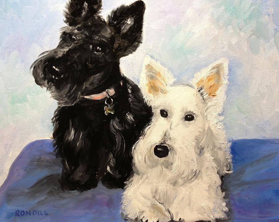 Martha's Babies Painting by Ronald Dill - Fine Art America