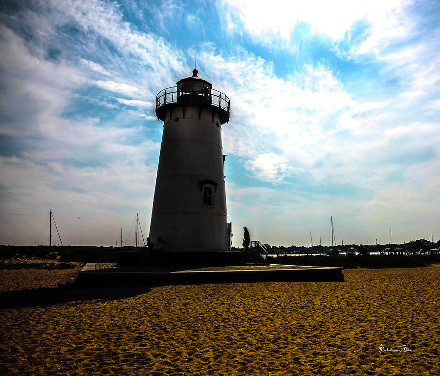 Marthas Vineyard Lighthouse - Massachusetts Photograph by Madeline Ellis