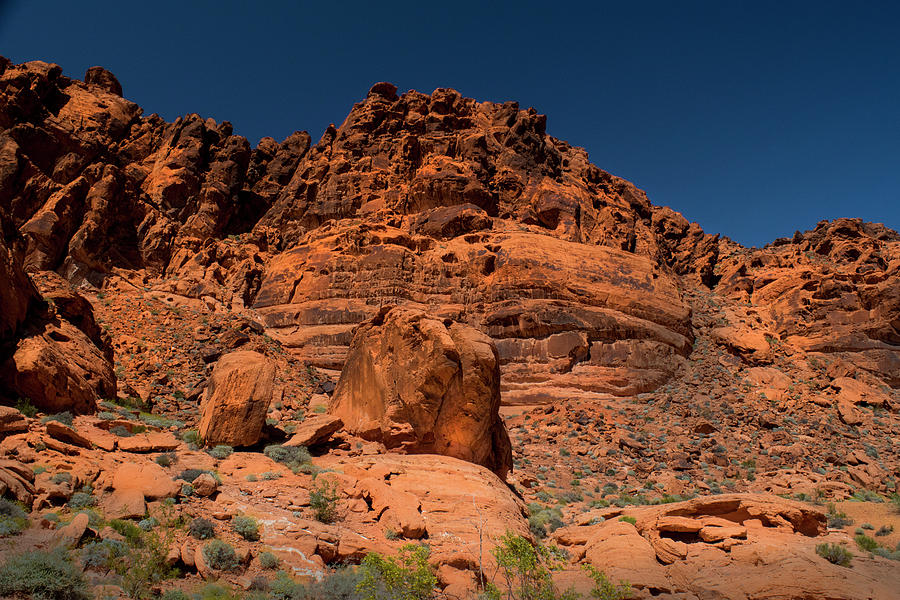 Martian Landscape Valley Of Fire Photograph by Frank Wilson