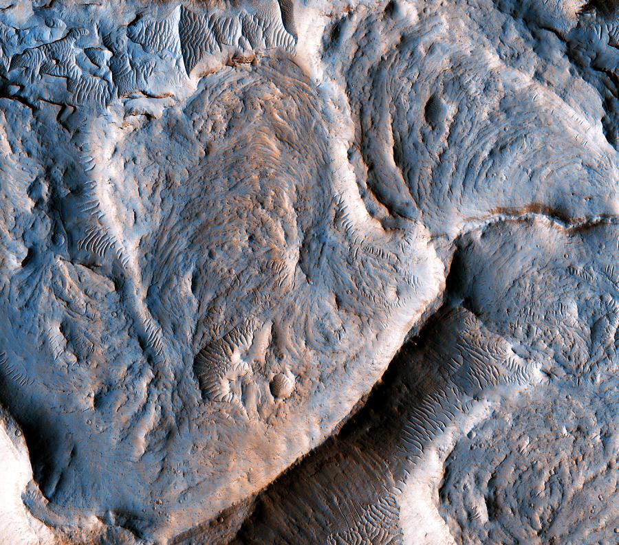 Martian Meanders and Scroll-Bars Painting by Celestial Images