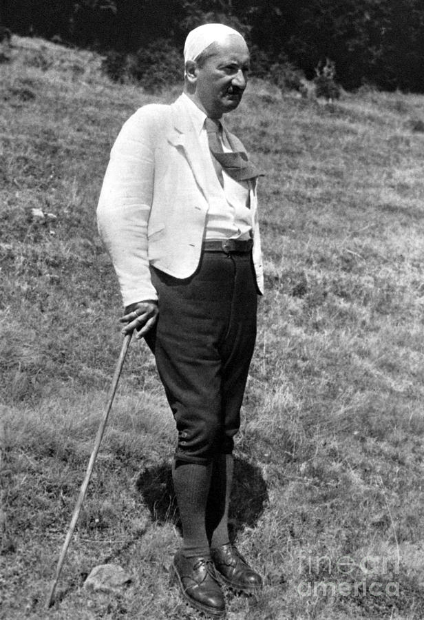 Martin Heidegger (1889-1976) Photograph by Granger