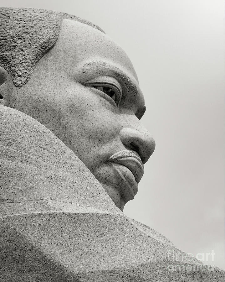 Martin Luther King Jr Photograph by Karen Adams