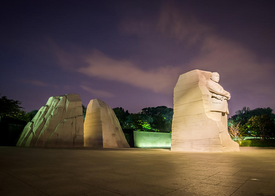 Martin Luther King Jr. Memorial Photograph by Chris Bordeleau