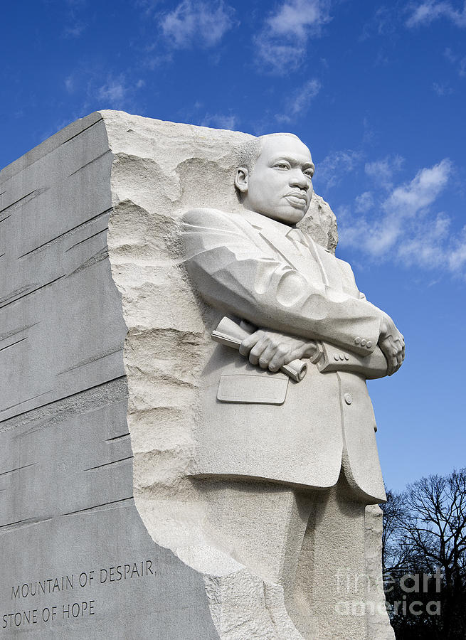 Martin Luther King Jr Memorial in Washington DC Photograph by Brendan Reals