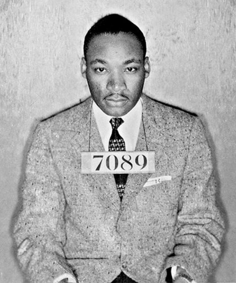 Martin Luther King Jr Mug Shot Photograph by Tony Rubino