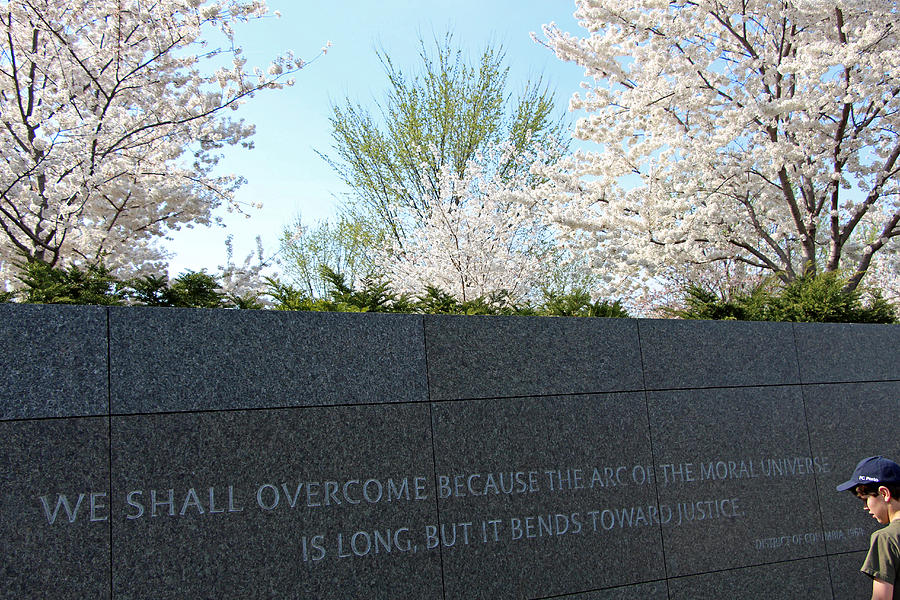 Martin Luther King -- The Arc Of The Moral Universe Bends Toward Justice Photograph by Cora Wandel