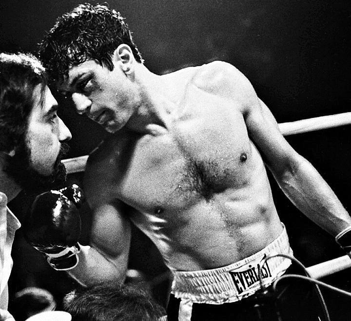 Martin Scorsese and Robert DeNiro publicity photo Raging Bull 1 1980 Photograph by David Lee Guss