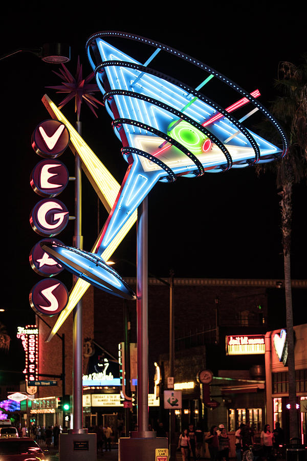 Martini Glass Vegas Photograph