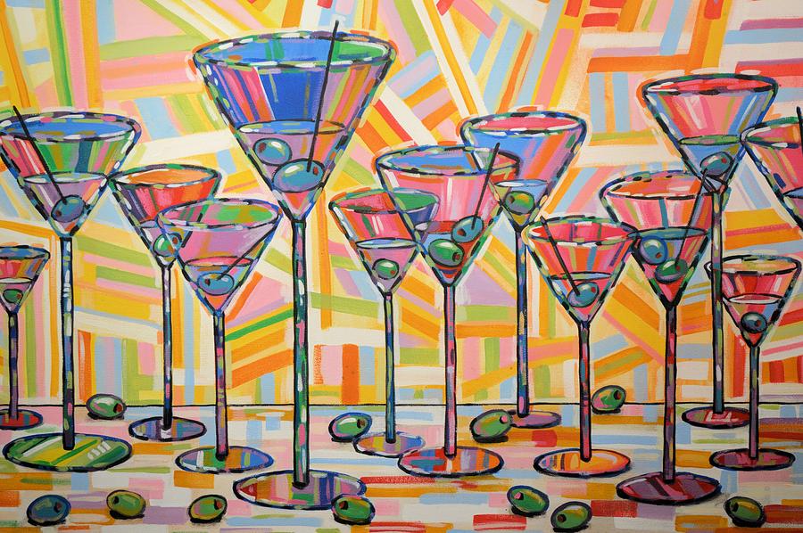 Martini Hour Painting by Amy Giacomelli
