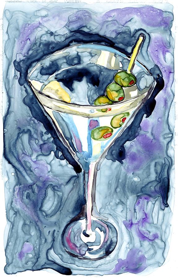 Martini Painting - Martini by Johanna Pabst