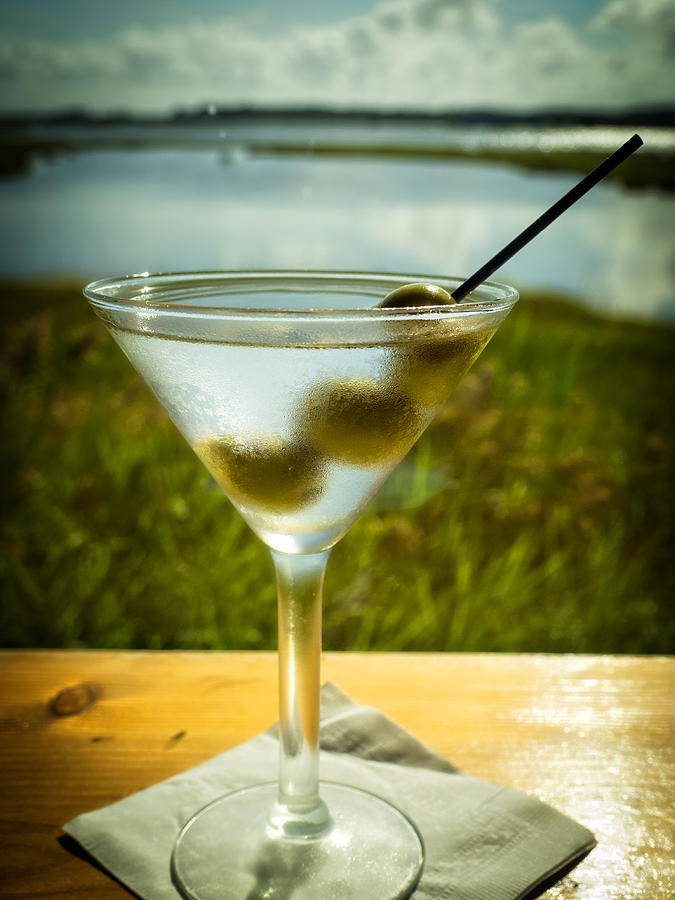Martini On Fine Summer Day Photograph