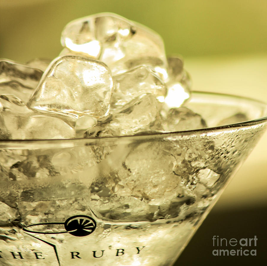 Martini on Ice Photograph by Rene Triay FineArt Photos